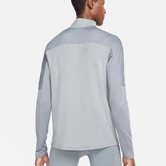 Nike Dri-FIT Men's 1/2-Zip Running Top‎ size Grey - Picture 2 of 11